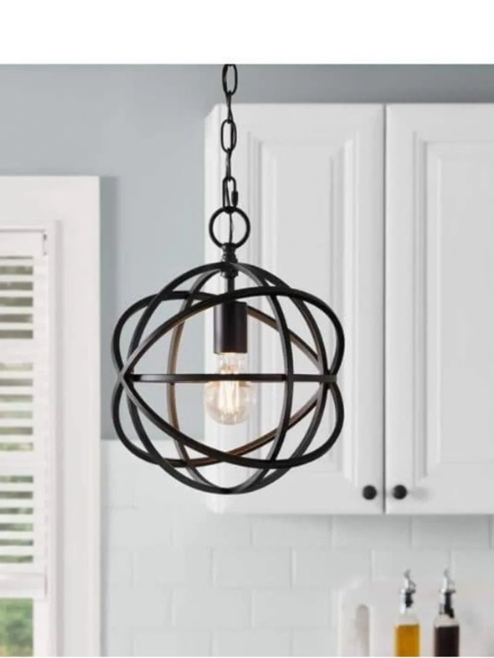 New home decorators sarolta Sands Black Pendant Light